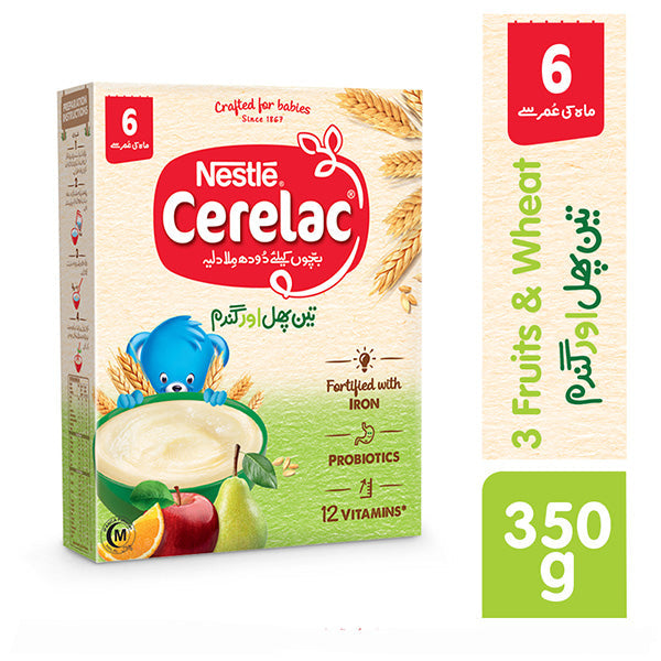 NESTLE CERELAC 3 FRUITS 350G