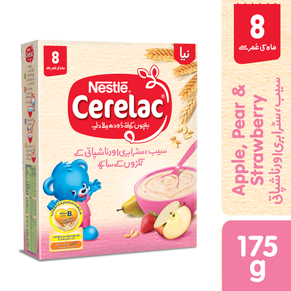 Nestle Cerelac Strawberry Apple 175g