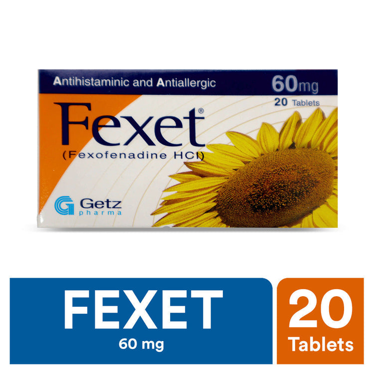 Fexet Tablets 60mg 20's