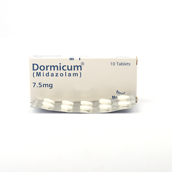 DORMICUM 7.5MG TAB 10'S