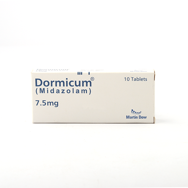 DORMICUM 7.5MG TAB 10'S