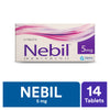 NEBIL TAB 5 MG 14'S