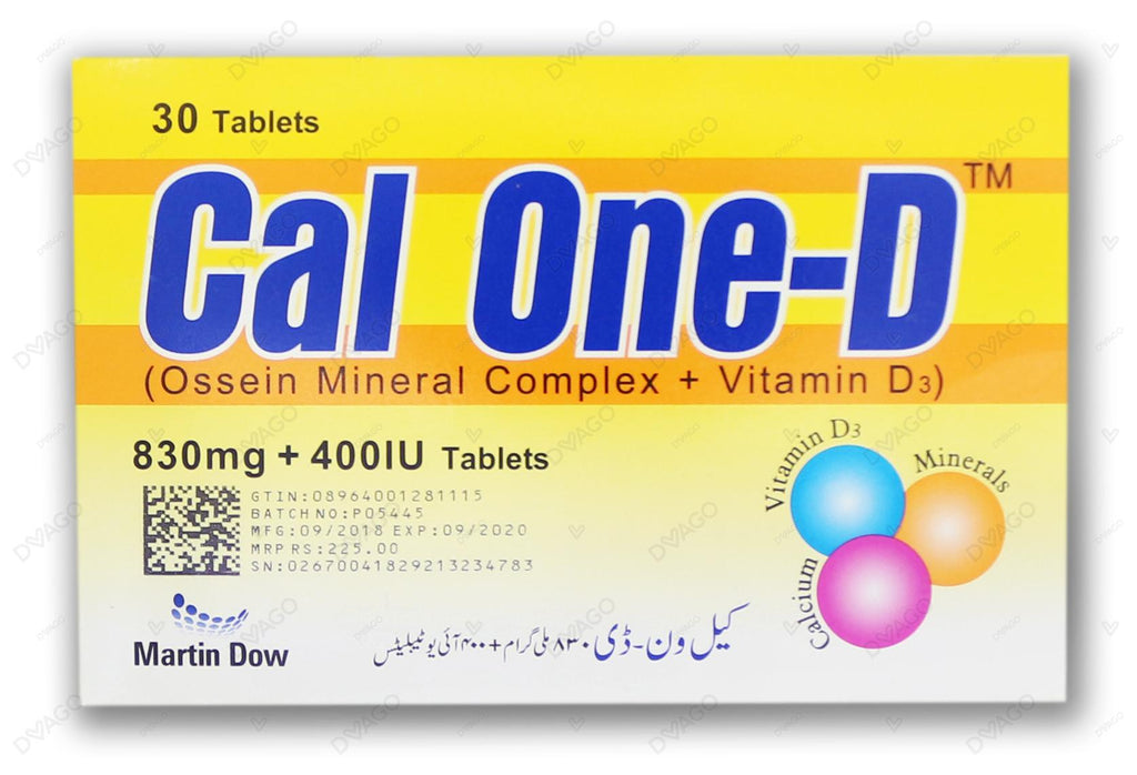 Cal-One - D Tablets 30's