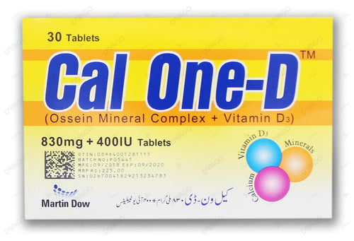 Cal-One - D Tablets 30's