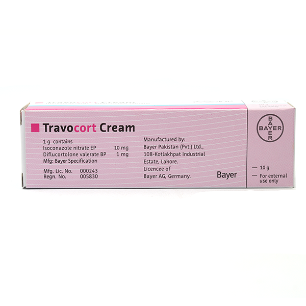 TRAVOCORT CREAM 10 GM