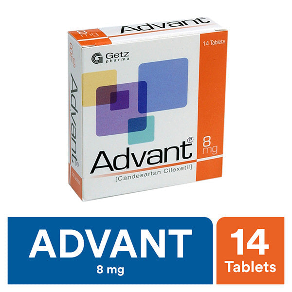 Advant Tab 8 MG 2x7's