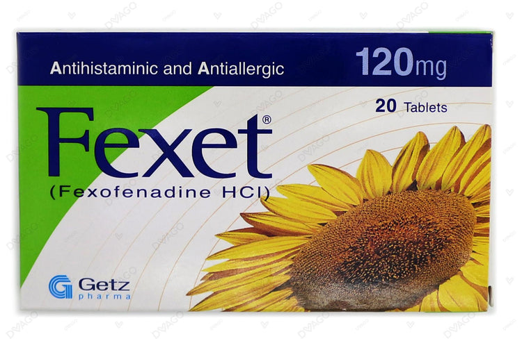 Fexet Tablets 120mg 20's