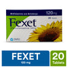 Fexet Tablets 120mg 20's