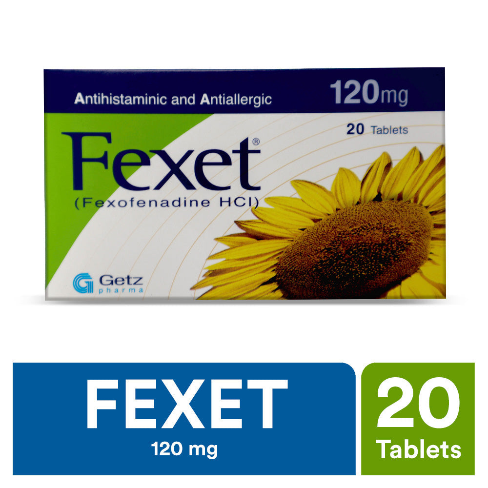 Fexet Tablets 120mg 20's