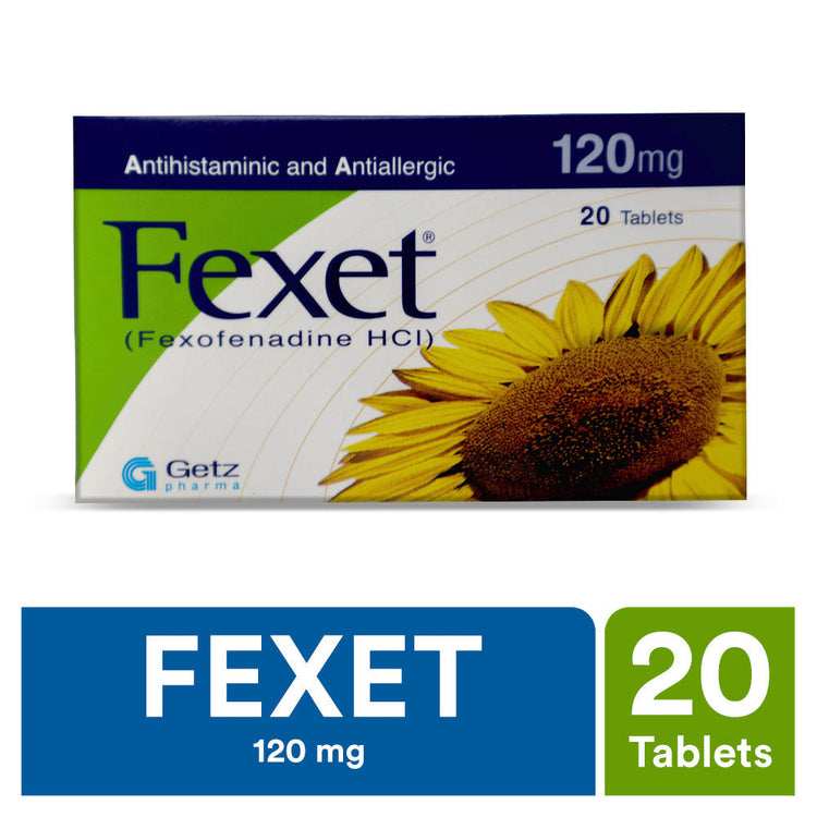 Fexet Tablets 120mg 20's