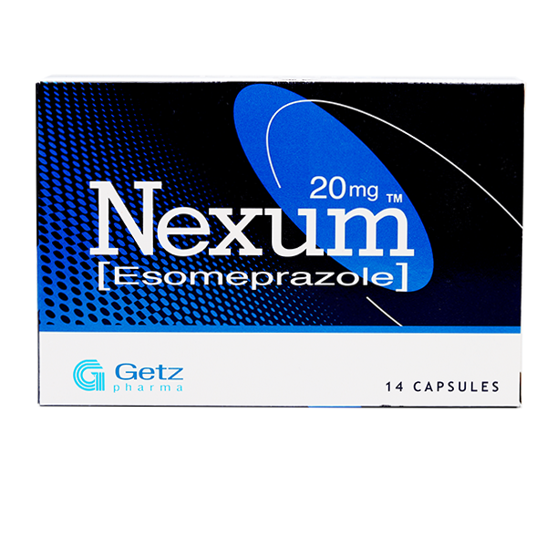 NEXUM CAP 20 MG 2X7'S