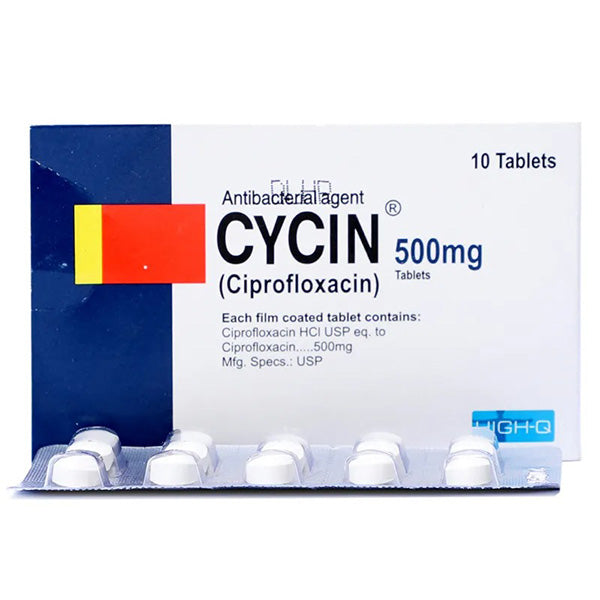 Cycin Tablets 500mg 10's