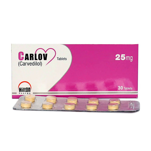 Carlov Tablets 25mg 10's