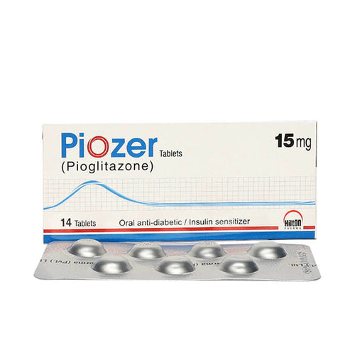 PIOZER TAB 15 MG 14'S