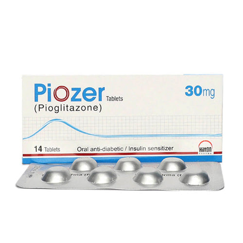 PIOZER TAB 30 MG 14'S