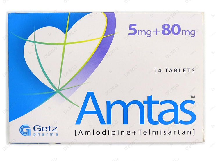 Amtas Tablets 5/80mg 14's