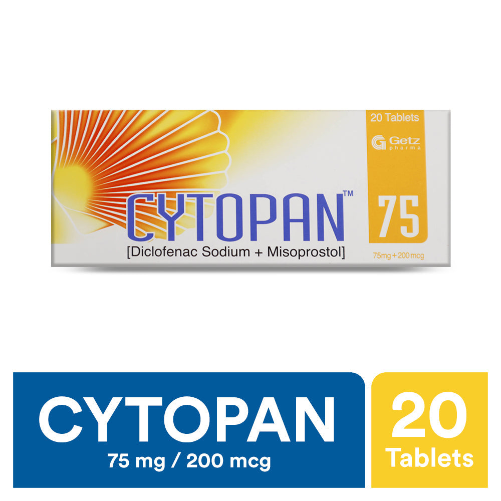 Cytopan Tab 75 MG 20's