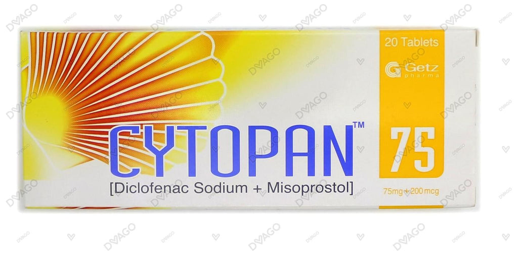 Cytopan Tab 75 MG 20's