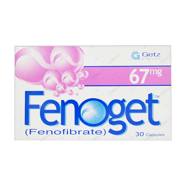 Fenoget Capsules 67mg 30's