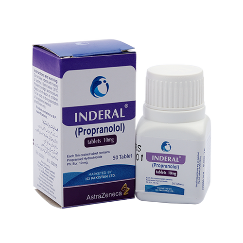 Inderal Tab 10 MG 50's