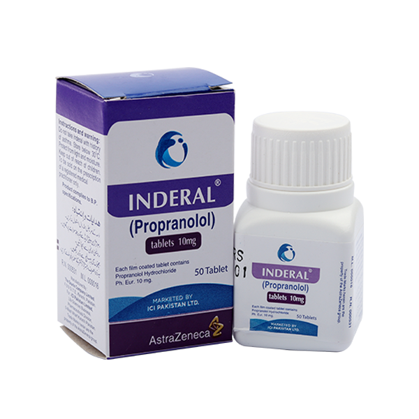 Inderal Tab 10 MG 50's