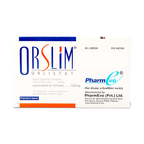 ORSLIM CAP 120 MG 30'S