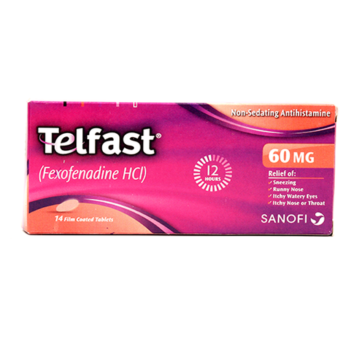 Telfast Tablets 60mg 14's
