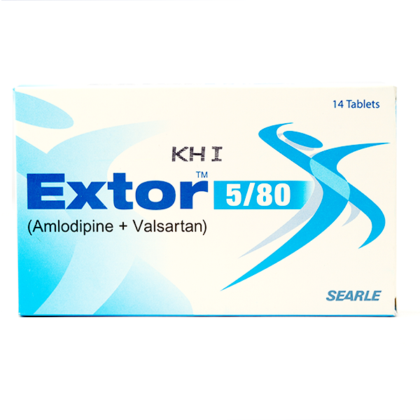 Extor Tablets 5/80mg 14's