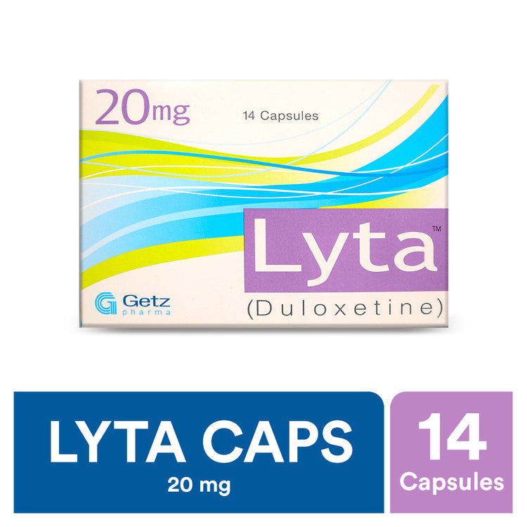 Lyta 20mg Capsules 14's