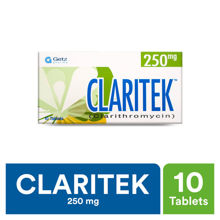 Claritek Tablets 250mg 10's