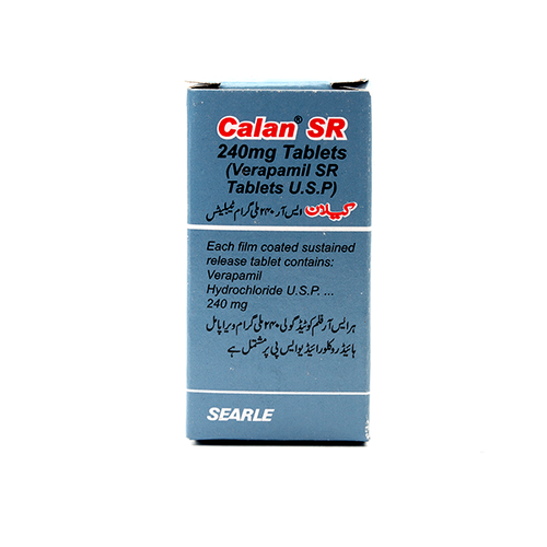 Calan Tab SR 240 MG 10's