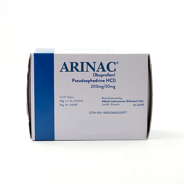 Arinac Tab 200 MG 10x10's