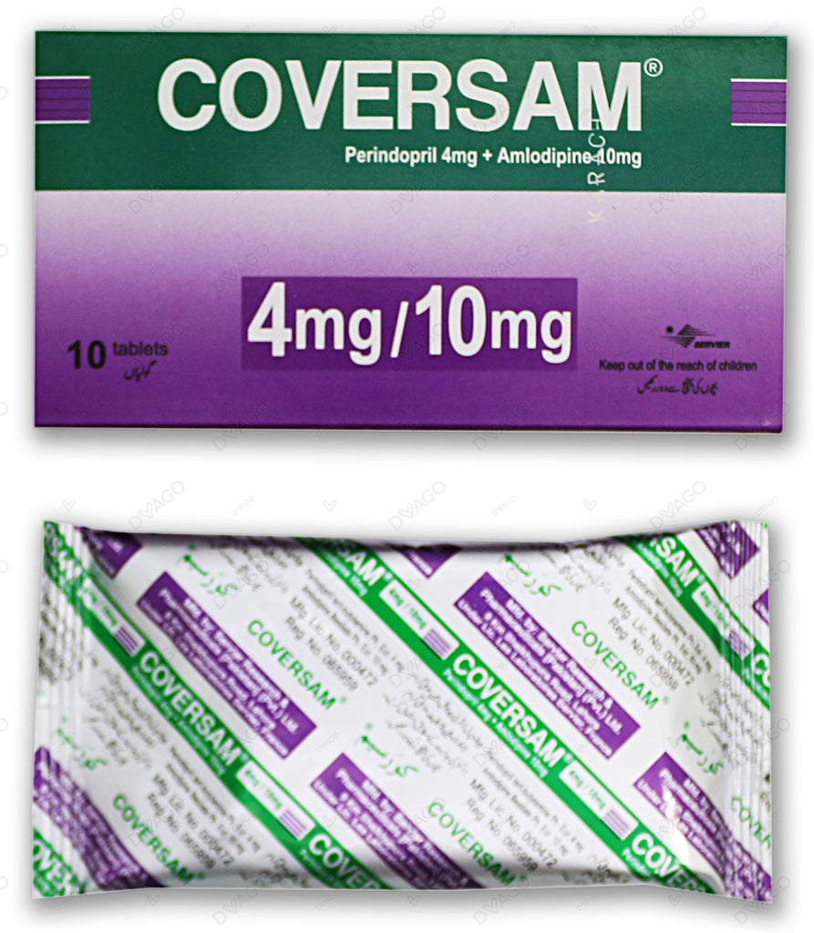 Coversam Tablets 4/10mg 10's