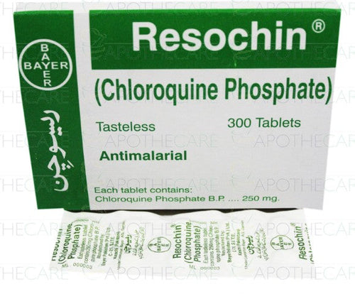 Resochin Tablets 250mg 30X10's