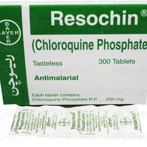 Resochin Tablets 250mg 30X10's