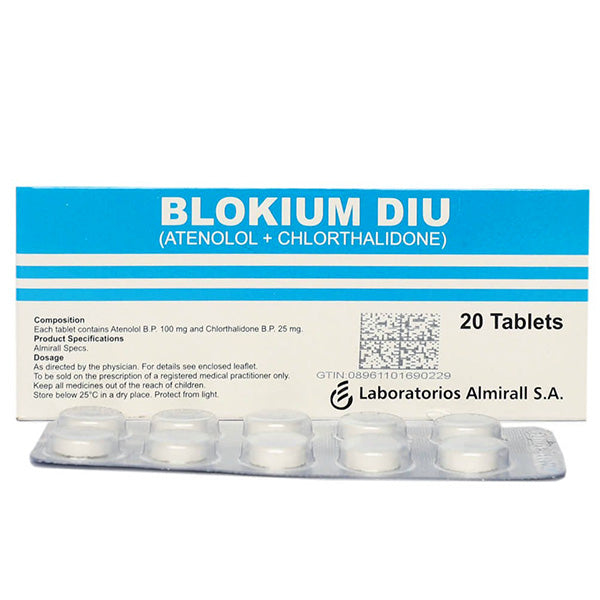 Blokium Diu Tablets 100mg 20's