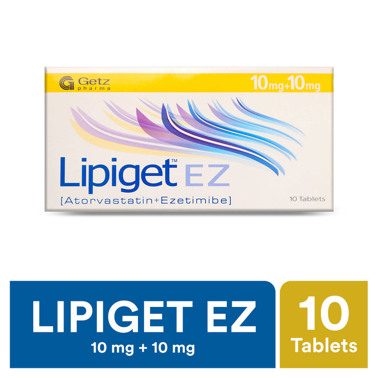 Lipiget Ez Tablets 10/10mg 10's