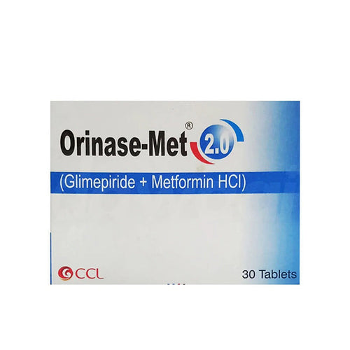Orinase-Met Tablets 2/500mg 30's
