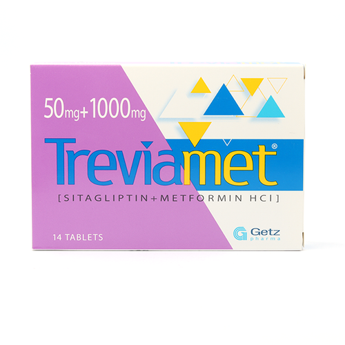 Treviamet Tablets 50/1000mg 14's