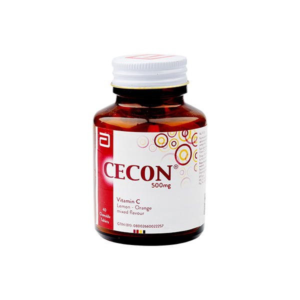 Cecon Tablets Chewable 500mg 40's