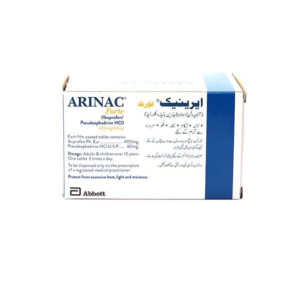 Arinac Tab Forte 400 MG 10x10's