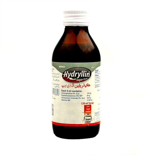 Hydryllin Sugar Free Syrup 120ml