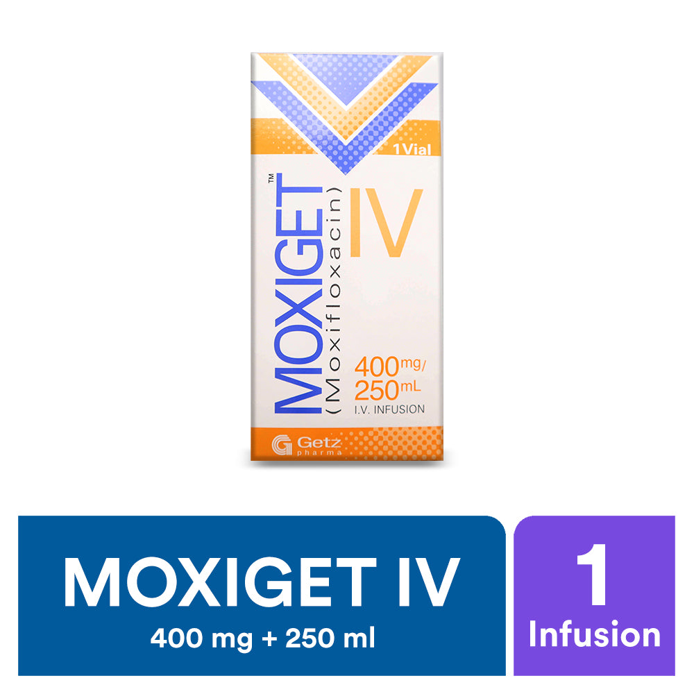 Moxiget Inf 400mg 1 Vialx250ml