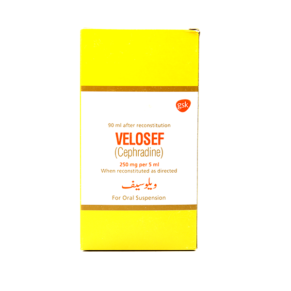 Velosef Suspension 250mg 90ml