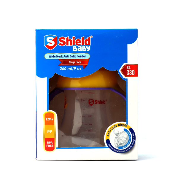 Shield Wide Neck Feeder 260ml