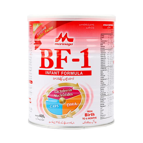 MORINAGA BF-1 INFANT FORMULA MILK POWDER 400G