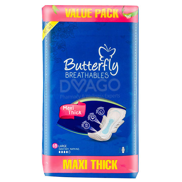 BUTTERFLY MAXI LARGE V.PACK