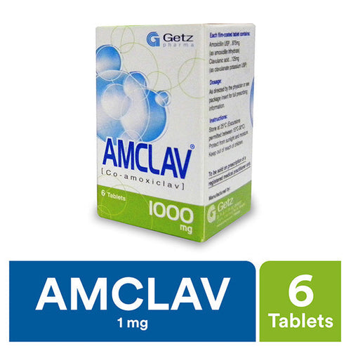 Amclav 1g Tab