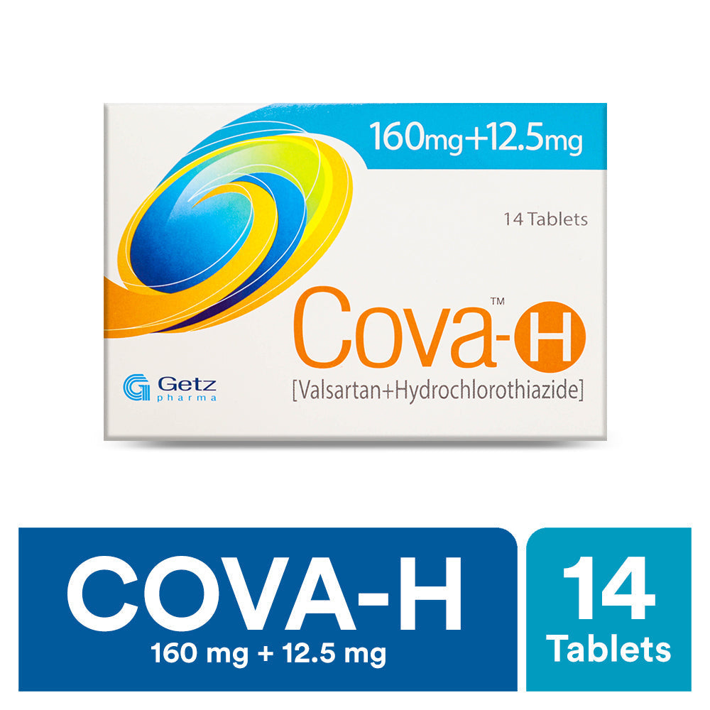 Cova-H 160mg+12.5mg Tab