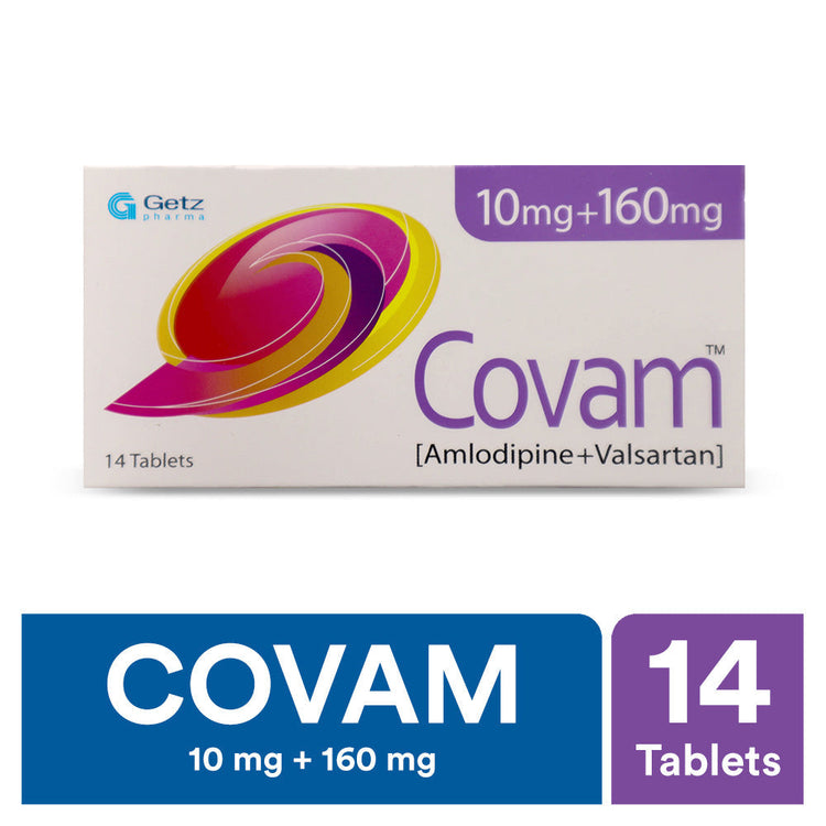 Covam 10mg+160mg Tab